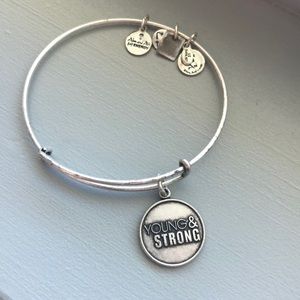 Alex and Ani Silver Finish Bracelet